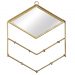 Gold Jewellery Holder with Mirror